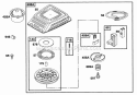 Page I Diagram and Parts List for 097772-0320-A1  Briggs and Stratton Engine